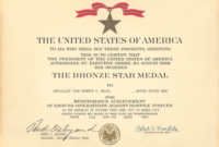 Medals Pertaining To Army Good Conduct Medal Certificate within Unique Army Good Conduct Medal Certificate Template