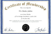 Membership Certificate Template | Certificate Templates in Fresh Llc Membership Certificate Template Word
