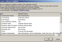 Microsoft Ca – Create A New Certificate Template | It'S Full within Certificate Authority Templates