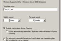 Microsoft Ca – Create A New Certificate Template | It'S Full within Fresh Active Directory Certificate Templates