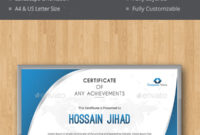 Modern Best Editable Certificate Templates In 2020 -Download Now with Unique Landscape Certificate Templates
