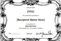 Ms Word World'S Best Award Certificate Template | Word throughout Worlds Best Boss Certificate Templates Free