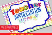 My Fashionable Designs: Free Printable Teacher Appreciation inside Teacher Appreciation Certificate Free Printable