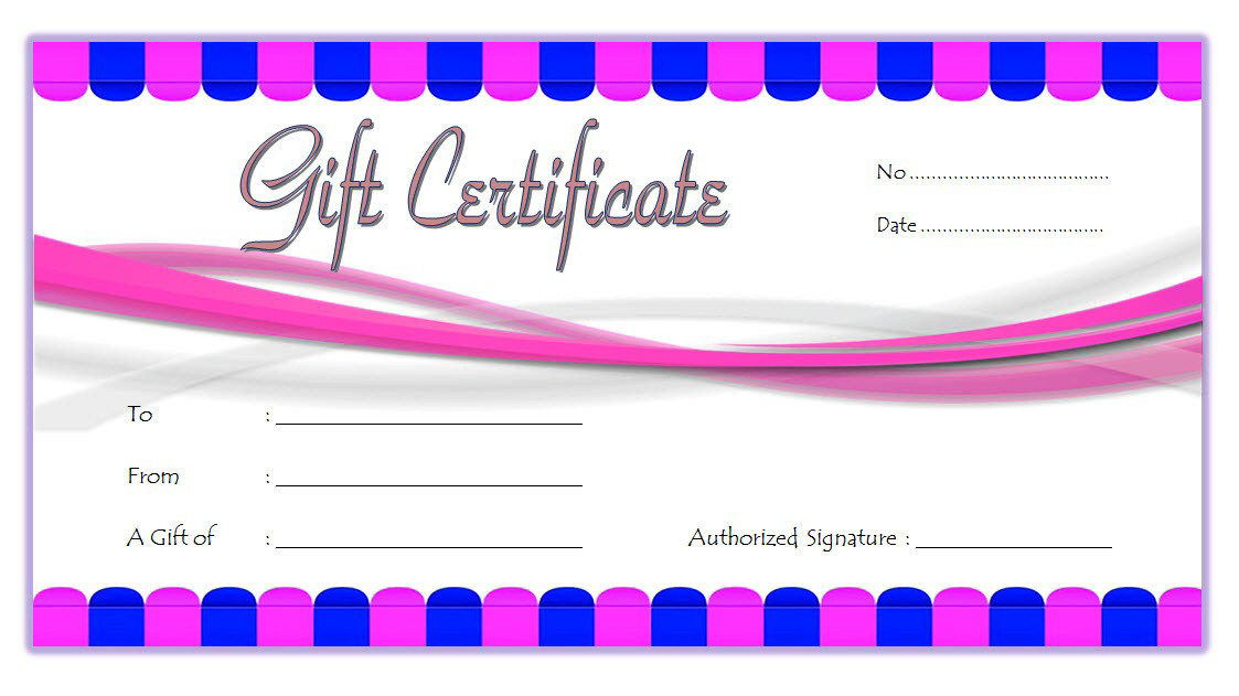 Nail Salon Gift Voucher Template Free 2 | Templates for Fresh Nail Gift Certificate Template Free