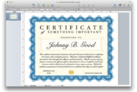 Pages Certificate Templates (7) – Templates Example within Best Pages Certificate Templates