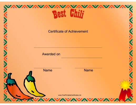 Party -Western Theme | Chili Cook Off, Cook Off, Chilli Cookoff inside Chili Cook Off Award Certificate Template Free