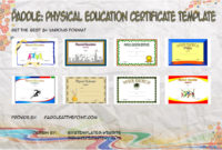 Pe Certificate Templates - 8+ Best Ideas Free Download intended for Physical Education Certificate 8 Template Designs