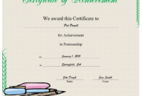 Penmanship Printable Certificate | Handwriting Analysis with Best Handwriting Award Certificate Printable