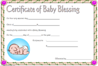 Pin On Baby Dedication Certificate Printable Free regarding Blessing Certificate Template Free 7 New Concepts
