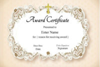 Pin On Christian Certificates regarding New Christian Certificate Template