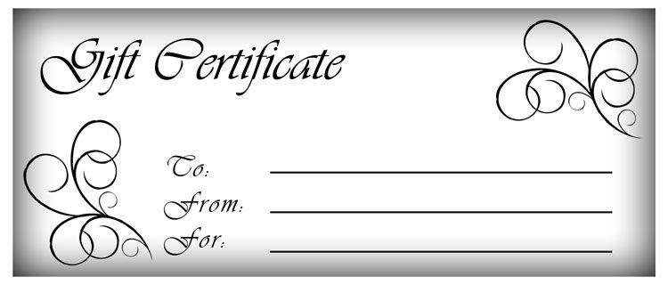 Pin On Crafty Stuff within Homemade Gift Certificate Template