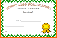 Pin On Fitness Gift Certificate Ideas intended for Weight Loss Certificate Template Free