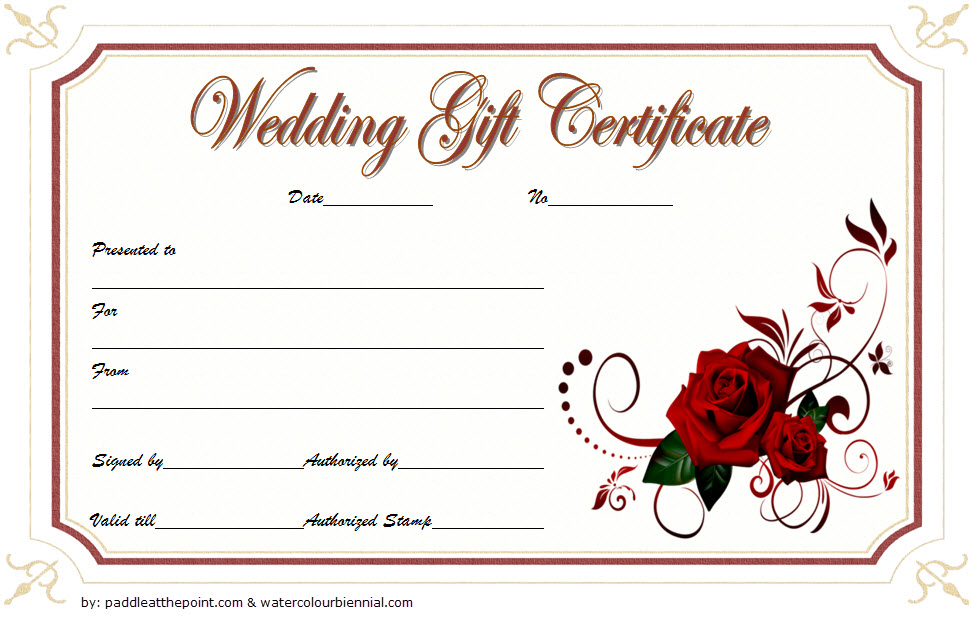 Pin On Gift Certificate Template Word within Wedding Gift Certificate Template