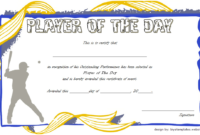 Pin On Malir Lions in Player Of The Day Certificate Template