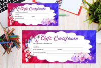 Pin On Products pertaining to Nail Salon Gift Certificate Template