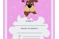 Pin On Puppy Birth Certificate intended for Unique Puppy Birth Certificate Free Printable 8 Ideas