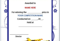 Pin On Save Earth Posters regarding Best Drawing Competition Certificate Template 7 Designs