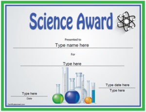 Pin On Science within Science Achievement Certificate Template Ideas