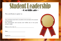 Pin On Student Leadership Certificates intended for New Student Leadership Certificate Template
