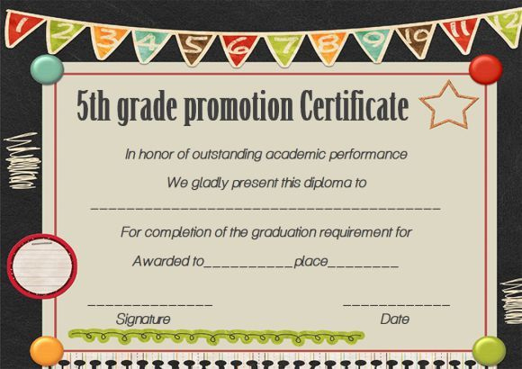 Pin On Thanksgiving Gratitude within Best 5Th Grade Graduation Certificate Template