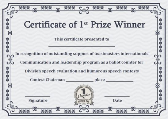 Pin On Winner Certificate Template inside 10 Science Fair Winner Certificate Template Ideas
