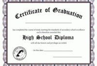Pinamelia Bates On Diploma | High School Diploma with regard to Free Printable Best Wife Certificate 7 Designs