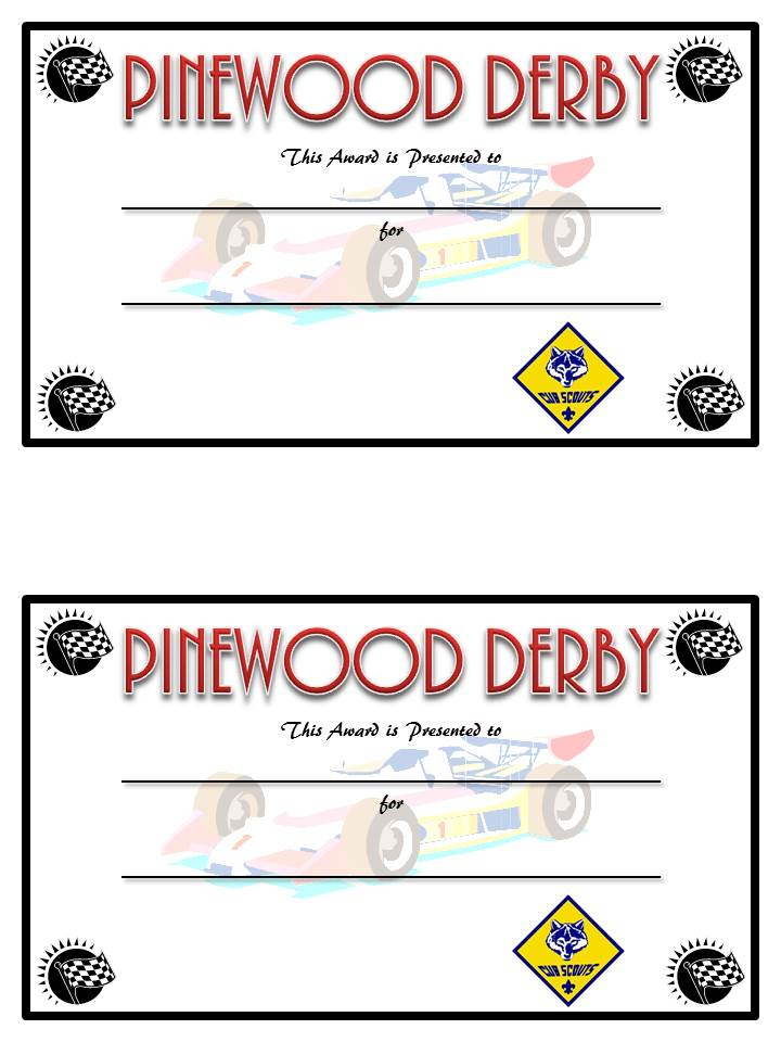 Pinewood Derby Competetion Fastest Car Prizes | Diy Trophies throughout Unique Pinewood Derby Certificate Template