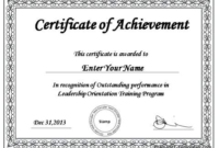 Powerpoint Award Certificate Template (7) – Templates intended for Physical Fitness Certificate Template 7 Ideas