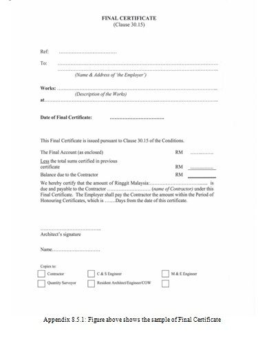 Practical Completion Certificate Template Uk | Certificate inside Quality Practical Completion Certificate Template Uk