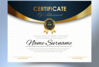Premium Vector | Certificate Template Design A4 Size within Certificate Template Size