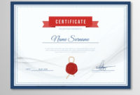 Premium Vector | Elegant Certificate Template with Elegant Certificate Templates Free