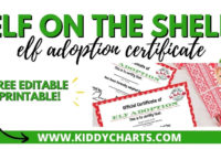 Printable Elf Adoption Certificate – Kiddycharts throughout Quality Elf Adoption Certificate Free Printable