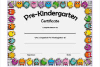 Printable Pre K Graduation Certificates – Guve.securid.co with regard to Fresh Certificate For Pre K Graduation Template