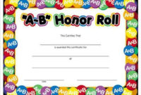 Printed Certificates, Find A Printed Certificate At intended for Editable Honor Roll Certificate Templates
