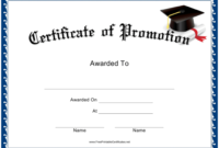 Promotion Certificate Template Download Printable Pdf within Promotion Certificate Template
