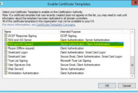 Publish The Ras And Ias Server Certificate Template To Your regarding Best Workstation Authentication Certificate Template