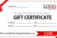 Ready-Made Gift Certificate And Voucher Templates For Ms inside Present Certificate Templates