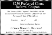 Referral Certificate Template (5) – Templates Example intended for Unique Referral Certificate Template