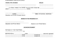 Republic Of The Philippines Department Of Education Region I regarding Certificate Of Acceptance Template