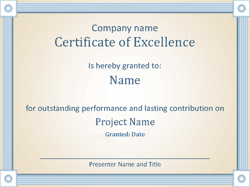 Reward An Employee'S Outstanding Performance With This regarding Outstanding Performance Certificate Template