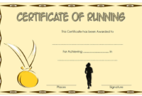 Running Certificate Free Printable 1 | Certificate Templates with regard to Unique Finisher Certificate Template 7 Completion Ideas