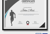 Running Certificate Template – Carlynstudio with regard to Running Certificate Templates 10 Fun Sports Designs