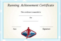 Running Certificate Templates : 20+ Free Editable Word inside Running Certificate Templates 10 Fun Sports Designs