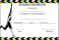 Running Certificate Templates : 20+ Free Editable Word intended for Editable Running Certificate
