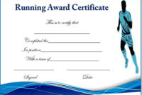 Running Certificate Templates : 20+ Free Editable Word intended for New Running Certificate Templates 10 Fun Sports Designs