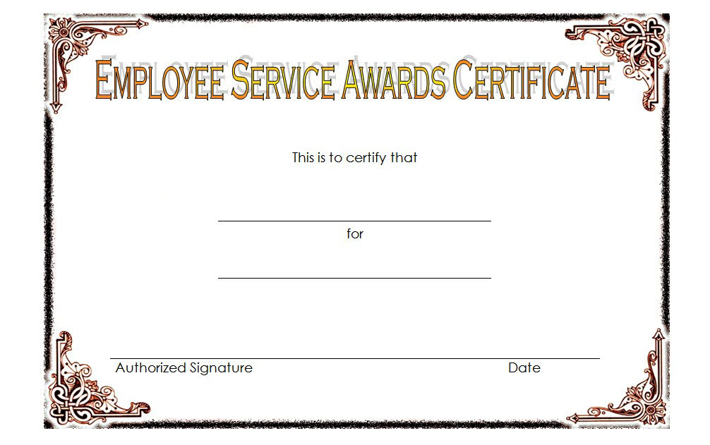 Service Certificate Template Free [11+ Top Ideas] intended for Fresh Years Of Service Certificate Template Free 11 Ideas