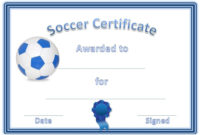 Soccer Award Certificates | Soccer Awards, Soccer, Award intended for Soccer Certificate Template Free