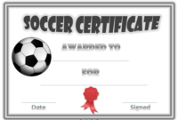 Soccer Certificate Template Free (11) – Templates Example throughout Soccer Certificate Templates For Word
