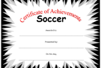 Soccer Certificate Template – Microsoft Word Templates in Soccer Certificate Templates For Word