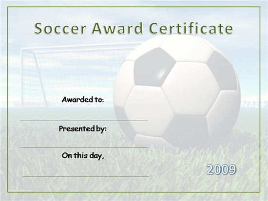 Soccer-Certificate-Templates-Printable pertaining to Soccer Certificate Template Free